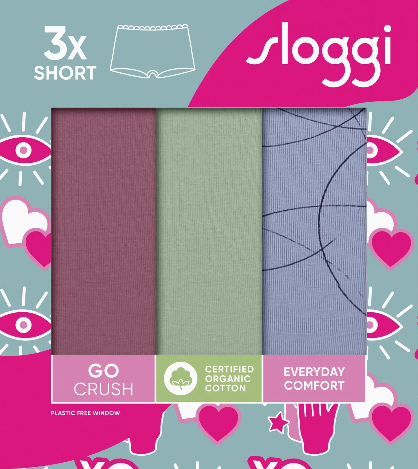 Sloggi Go Crush Short C3P