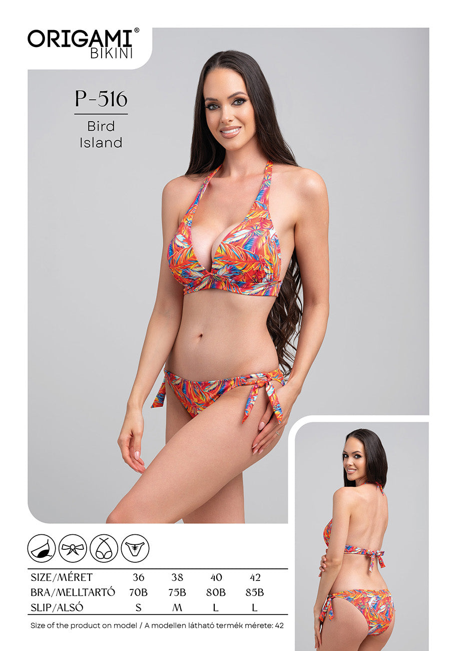 Bird Island P-516 Origami Bikini