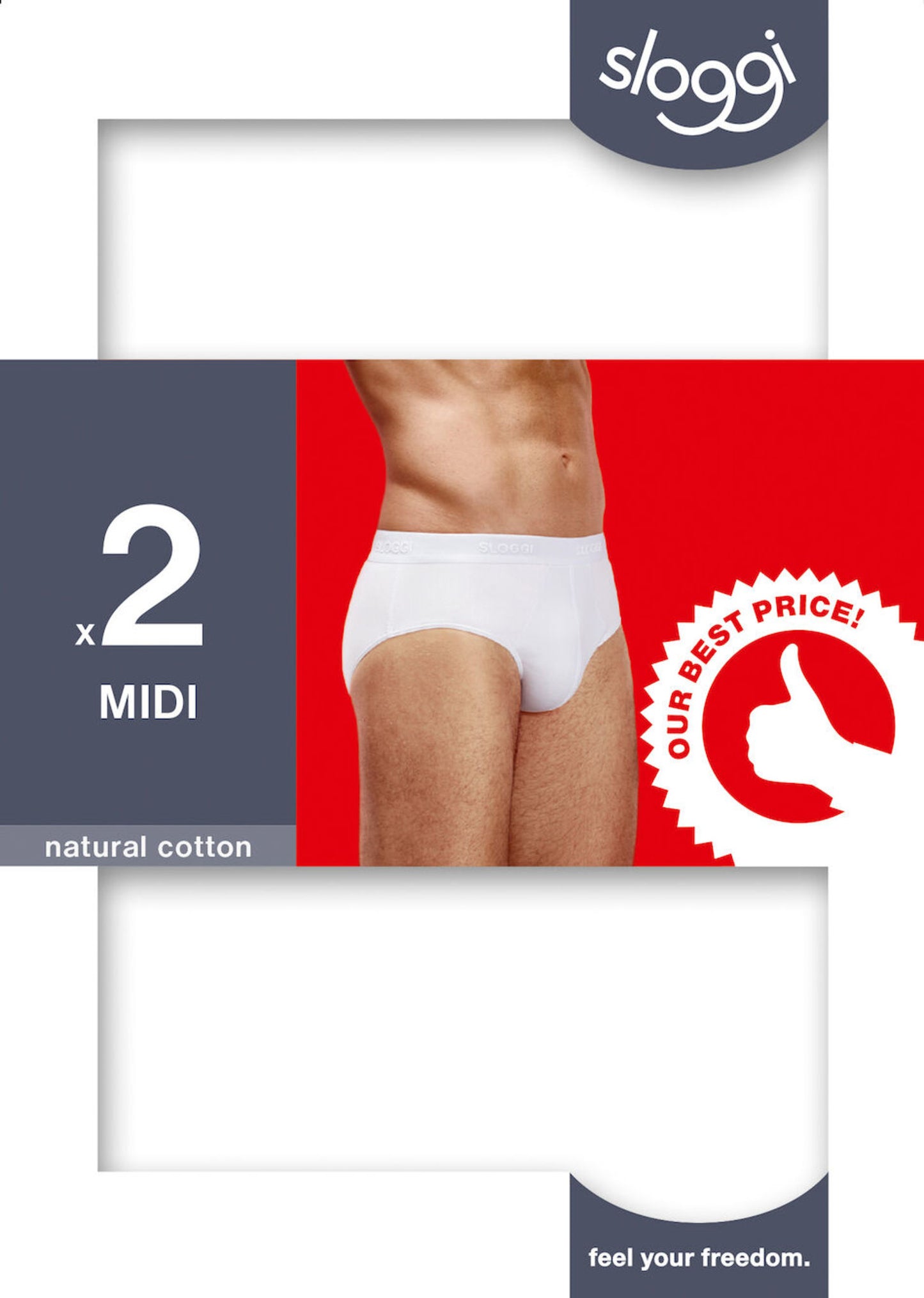 Sloggi Men 24/7 Midi 2P