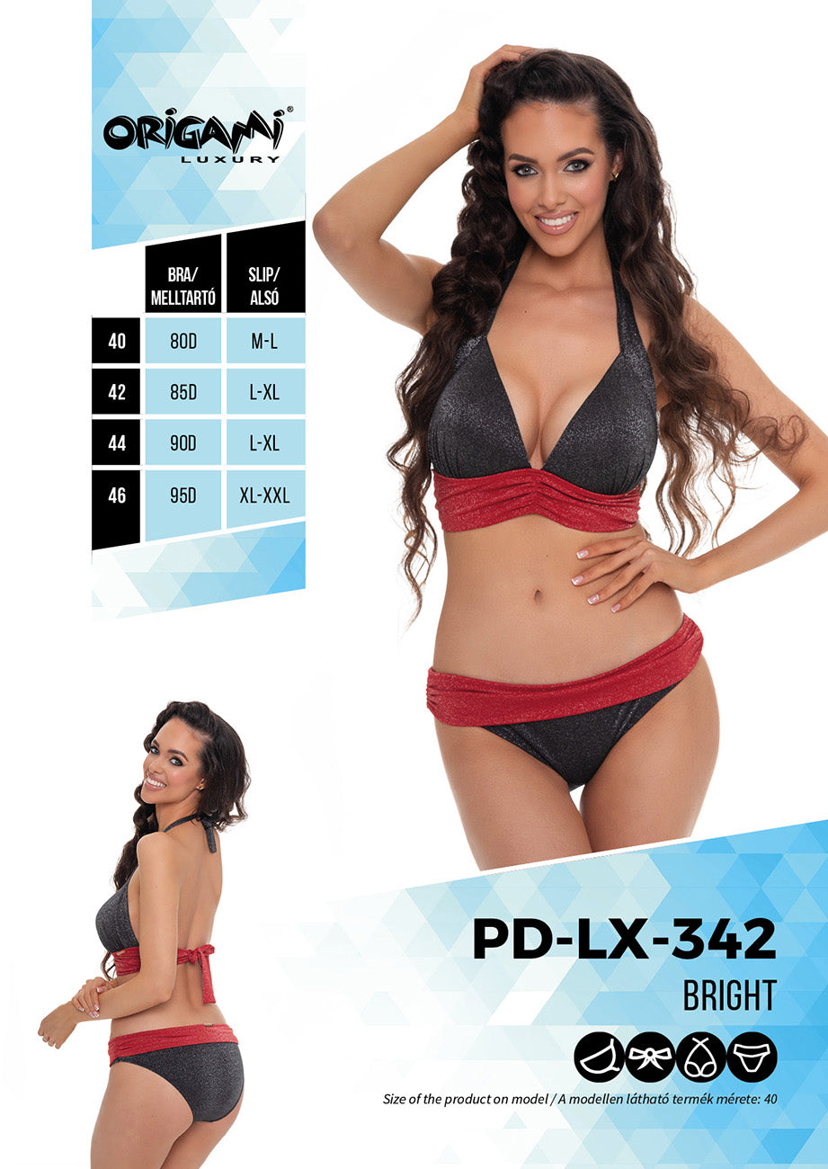 Bright PD-LX-342 Origami Bikini