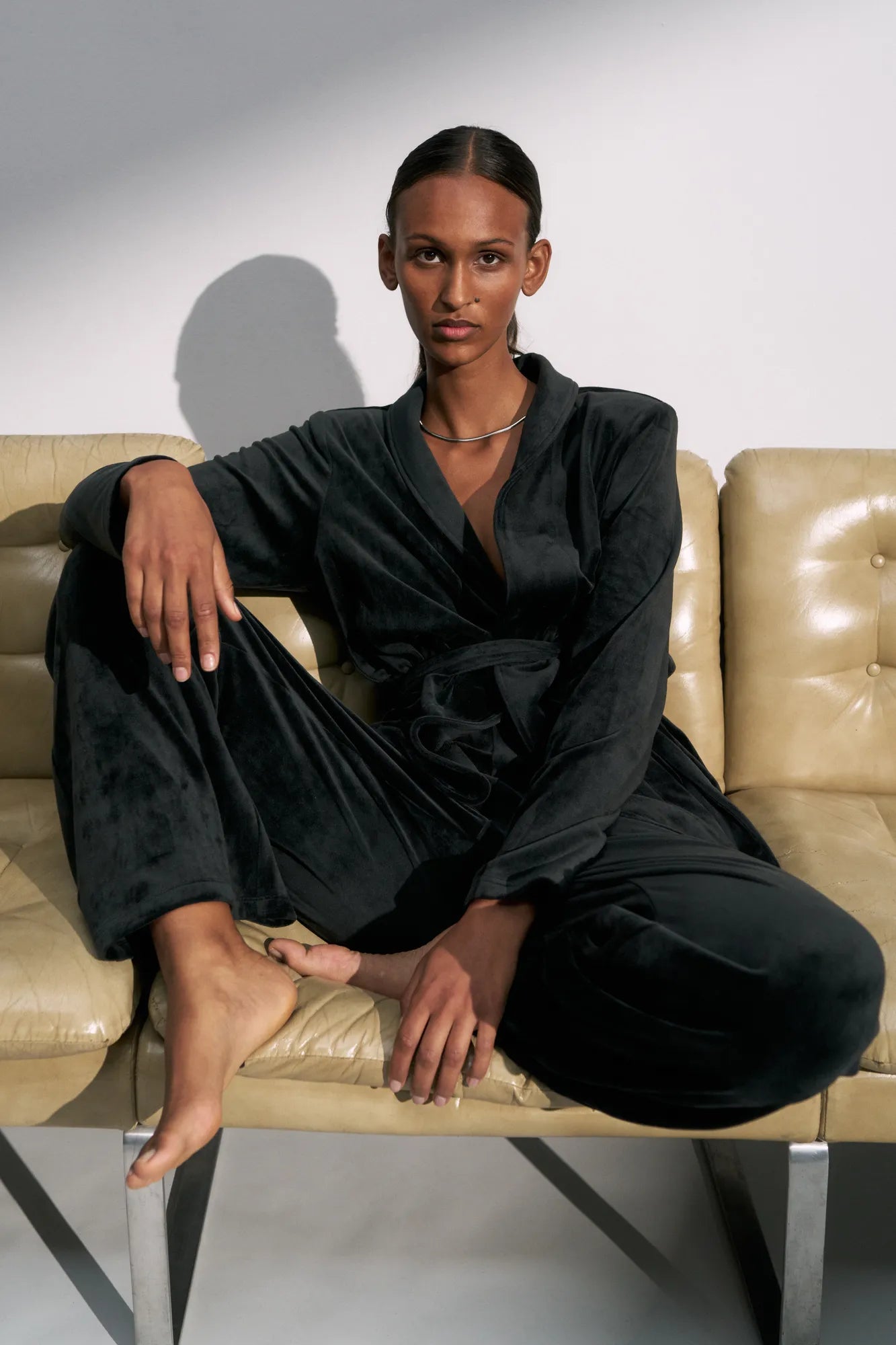 Triumph Sensual Velour Robe Top 01